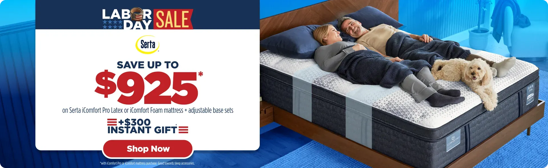 Labor Day Serta iComfort Pro